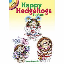 Happy Hedgehog Stickers