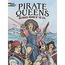 Pirate Queens Coloring Book