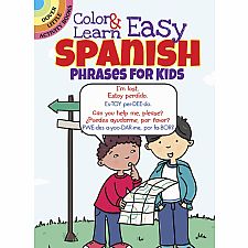 Color & Learn Easy Spanish Phrases
